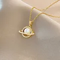 XIYANIKE – colliers de Style à la mode pour femmes décoration en cristal de perle en acier