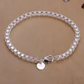 Boîte à breloques en argent personnalisée bracelet Joker bijoux exquis couleur argent mode