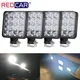 Barre lumineuse à 16 Led 48W 12/24V lampe de travail pour voiture tracteur bateau camion 4x4