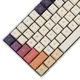 Capuchons de touches pour clavier profil Cherry PBT 5 côtés 143 touches pour clavier ANSI 104