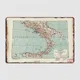 Carte du sud de l'italie 1943 panneau en métal pour cinéma salon Club Bar Plaques classiques