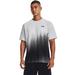 Under Armour Men's Tech Faded Short Sleeve Tee (Size L) Halo Grey/Black, Polyester
