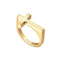 KUZZOI Ring Herren gold, 60