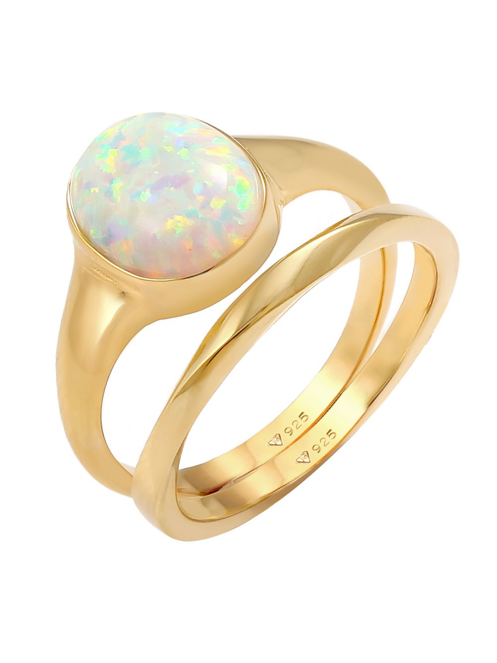 Elli Ring Damen gold, 52 Image