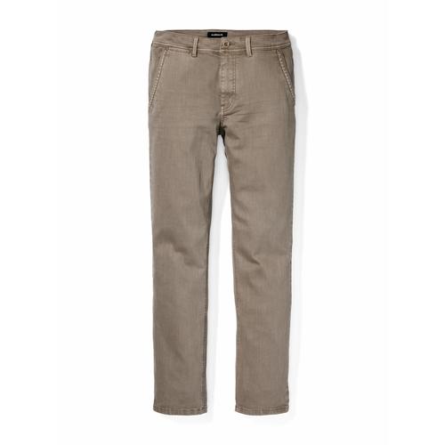 Walbusch Herren Sport Chino einfarbig Haselnuss