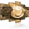 Vivyet Canvas Print - Coffe Espresso Cappuccino Latte machiato ... - sepia