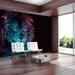 Vivyet Peel and stick wall mural - Abstract lion - rainbow