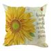 VANLOFE Beautiful Pillow Body Pillow Pillow Covers For Bed Living Balcony Office Outdoor Sunflower Short Plush Pillowcase Sofa Cushion Set Home Decoration