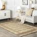 nuLOOM Bronya Solid Tiled Jute Area Rug 5 x 8 Natural