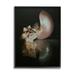 Stupell Industries Dark Sea Shells Still Life Photograph Black Framed Art Print Wall Art Design by Cecile Baird