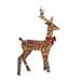 DcoolMoogl Reindeer Christmas Decorations Light-up Outdoor 3-Piece Reindeer Family Decoration for Outdoor Christmas Yard Decor