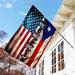 Flags-Proud Puerto Rico Flag MLN331F House Flag (29.5 x 39.5 )-USA House Garden Flags Premium Polyester-Decorative Outdoor Flags