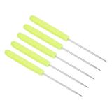 Uxcell Badminton Tennis Racket Racquet Stringing Awl String Straight Guiding Tool Yellow 5Pack