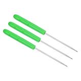 Uxcell Badminton Tennis Racket Racquet Stringing Awl String Straight Guiding Tool Green 3Pack