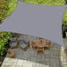 Sun Shade Sails Canopy Rectangle Outdoor Shade Canopy 13 x 13 UV Block Canopy for Outdoor Patio Garden Backyard