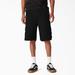 Dickies Men's Skateboarding Regular Fit Cargo Shorts, 11" - Black Size 34 (WRSK05)