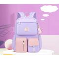 Kids Backpack for Girls School Bag for Elementary Students Lightweight Bookbag with Daisy Pendant