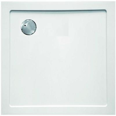 Duschwanne SANOTECHNIK "SMC", weiß, B:90cm H:3,5cm T:90cm, Duschwannen, eckig, BxT: 90 x 90 cm