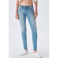 Skinny-fit-Jeans LTB Gr. 31, Länge 30, blau (ofra undamaged wash) Damen Jeans Röhrenjeans