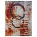 Black/White 96 x 60 x 0.25 in Area Rug - Bokara Rug Co, Inc. High-Quality Hand-Knotted Red/White/Black Area Rug Viscose/ | Wayfair