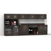 Breaktime Buffet Sideboard Kitchen Break Room Lunch Coffee Kitchenette Cabinets 9 Pc Espresso – Factory Assembled (Furniture Items Purchase Only) | Wayfair