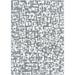 Gray 92 x 64 x 0.5 in Area Rug - Joy Carpets Abstract Machine Tufted Nylon Area Rug in Nylon | 92 H x 64 W x 0.5 D in | Wayfair 2128C-02