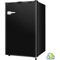 R.W.FLAME 2.3 Cubic Feet Portable Freestanding Mini Freezer in Black | 33.33 H x 20.09 W x 19.07 D in | Wayfair BK-D68BG75YJ