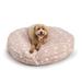 Snoozer Pet Products Wag Collection Snoozer Indoor Outdoor Round Dog Bed Polyester in Pink | 50 W x 50 D in | Wayfair 10406