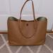 Tory Burch Bags | Dark Tan Tory Burch Tote | Color: Tan | Size: Os