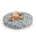 Snoozer Pet Products Wag Collection Snoozer Indoor Outdoor Round Dog Bed Polyester in Gray | 4 H x 23 W x 23 D in | Wayfair 10105