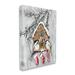 Stupell Industries Holiday Stockings Birdhouse Perched Canvas Wall Art By Stella Chang Canvas in White | 48 H x 36 W x 1.5 D in | Wayfair