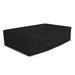 Arlmont & Co. Heavy Duty Outdoor Waterproof Patio sectional Sofa Cover, Outdoor Couch Lounge Patio Furniture Cover in Black | 98 W x 78 D in | Wayfair