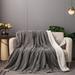 Everly Quinn Massom Blanket Microfiber/Fleece/Microfiber/Fleece | 90 H x 63 W in | Wayfair 0913A521C6FA4D5596CC9FE8274F270B