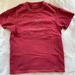 Brandy Melville Tops | Brandy Melville New York Tshirt | Color: Red/Silver | Size: Os