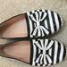 Kate Spade Shoes | Kate Spade Jute Black & White Striped Espadrille $129 Sz 9 Great Casual Shoes | Color: Black/White | Size: 9