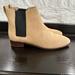 J. Crew Shoes | Jcrew Leather Booties Size 5 New | Color: Tan | Size: 5