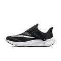 Nike Herren Air Zoom Pegasus 39 FlyEase Sneaker, Black/White-DK Smoke Grey, 38.5 EU