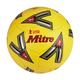 Mitre Train FA Cup Fußball 22/23 - Hochleistungs-Trainingsball - extra strapazierfähige Ausführung - Ball - gelb/schwarz/rot