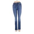 Joe's Jeans Jeggings - Low Rise Skinny Leg Denim: Blue Bottoms - Women's Size 27 - Medium Wash