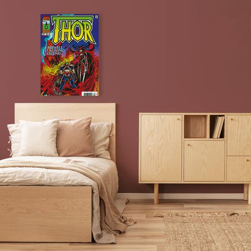 „Leinwandbild MARVEL „“Thor““ Bilder Gr. B/H/T: 50 cm x 70 cm x 2,5 cm, Leinwandbild, 1 St., bunt (mehrfarbig) Leinwandbilder“