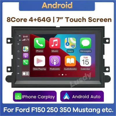 Autoradio Android 7 " navigation GPS CarPlay lecteur vidéo stéréo pour voiture Ford F150 F250