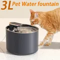 Fontaine à eau automatique silencieuse pour animaux de compagnie abreuvoir automatique bol