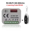 RX MUTI-Récepteur de porte de garage universel télécommande 2CH interrupteur 12V 24V ouvre-porte