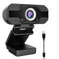 Webcam HD 1080P caméra intelligente avec Microphone intégré USB pour ordinateur de bureau PC de