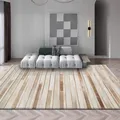 Tapis moderne en bois de Mars pour la décoration de la maison tapis doux pour la cuisine le salon