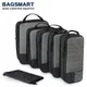 BAGSMART-Cubes d'emballage de compression pour hommes et femmes valise de voyage organisateurs