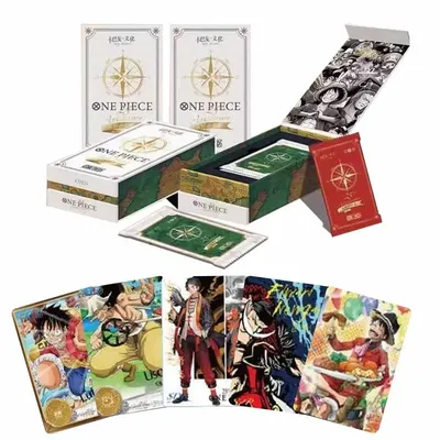 Carte de Collection One Piece Luffy Roronoa Sanji Nami Jeu de Cartes TCG Japonais Rare Anime 25e