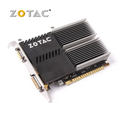 Carte vidéo originale ZOTAC G210 1 Go 64 bits GDDR3 pour nVIDIA Geforce GPU Dvi VGA Geforce