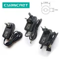 Chargeur adaptateur secteur AC 100-240V à DC 12V 1 5 a 5.5mm 2.1mm 1M prise US prise UK pour