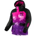 FXR Kicker Youth Snowmobile Jacket, pink-purple, Size 36
